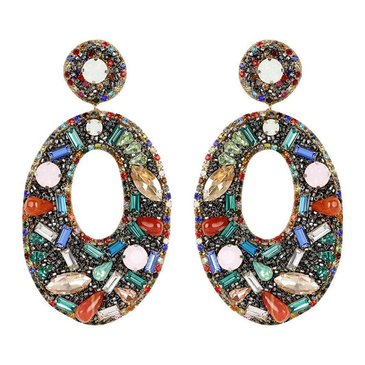 Deepa Gurnani Handmade Multicolor Lainey Earrings 