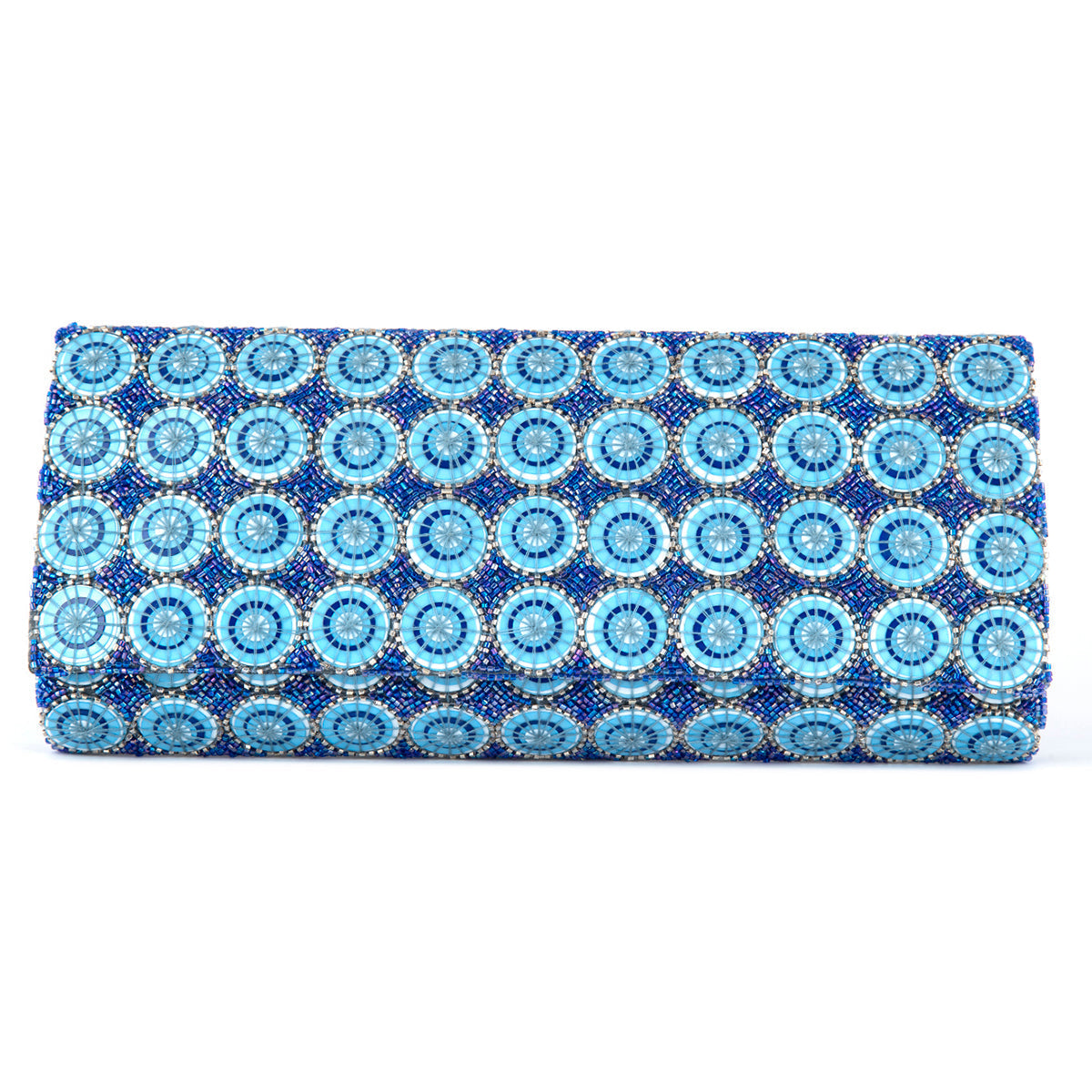 Deepa Gurnani Blue Liv Cluch