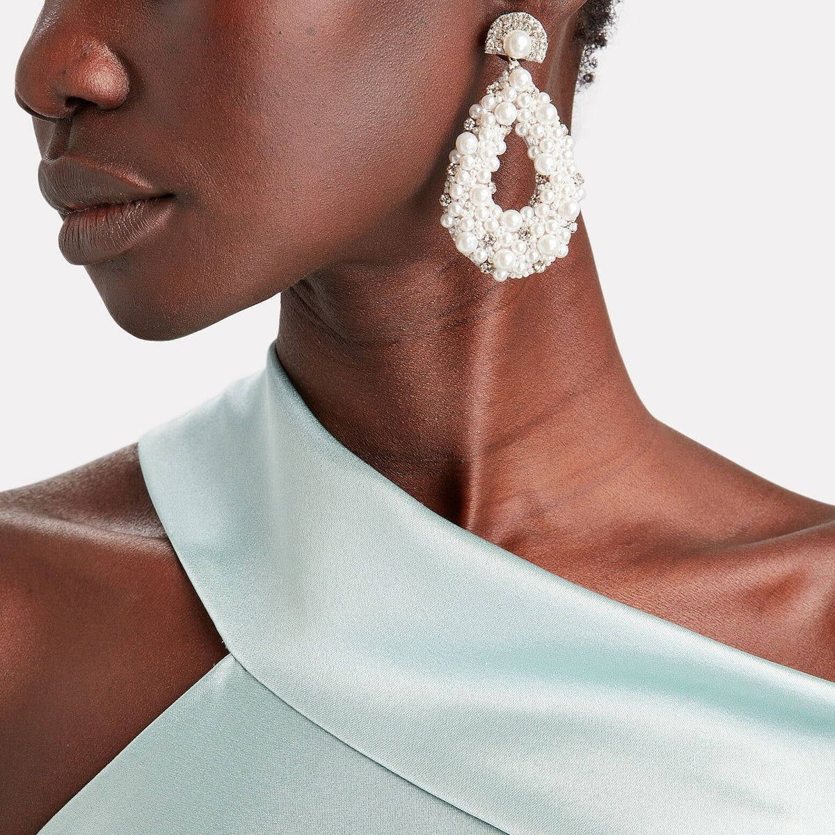 Ivory Arabella Pearl Earrings